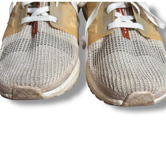 Adidas Ultraboost 19.5 WM WW Beige Cream White Running Shoes Mens 11.5 EG1727 main image 13